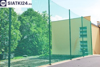 Siatki Pyrzyce - Piłkochwyty na boisko piłkarskie - piłka nożna dla terenów Pyrzyc