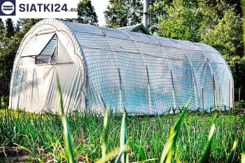 Siatki Pyrzyce - Zabezpieczenie foli na tunelu dla uprawy warzyw przed wiatrem dla terenów Pyrzyc